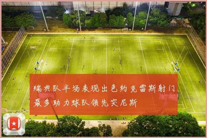 瑞典队半场表现出色约克雷斯射门最多助力球队领先突尼斯