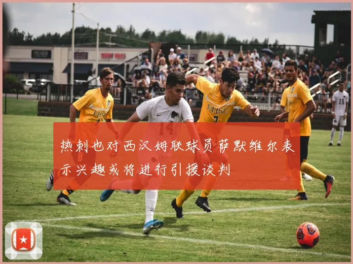 热刺也对西汉姆联球员萨默维尔表示兴趣或将进行引援谈判